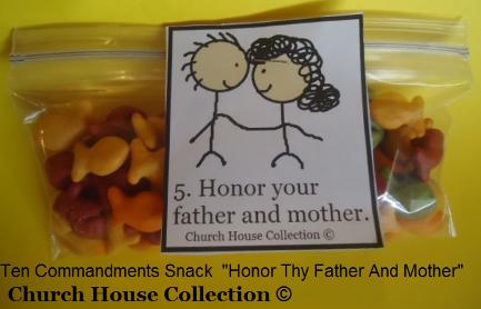 Honor Thy Father And Mother Sunday School Lesson